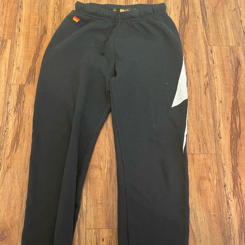 Aviator Nation Lightning Bolt Sweatpants Size Small